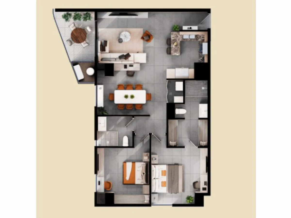 Imágen del proyecto ANIDA NEST LIVING DEPARTAMENTOS T3