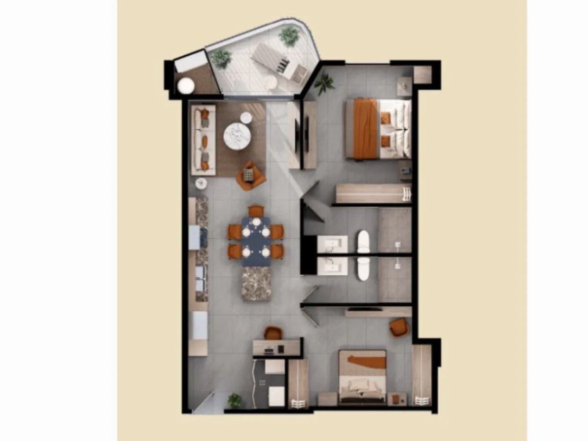 Imágen del proyecto ANIDA NEST LIVING DEPARTAMENTOS T4