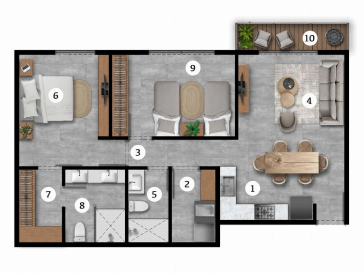 Imágen del proyecto AMARA ALMA DEPARTAMENTOS