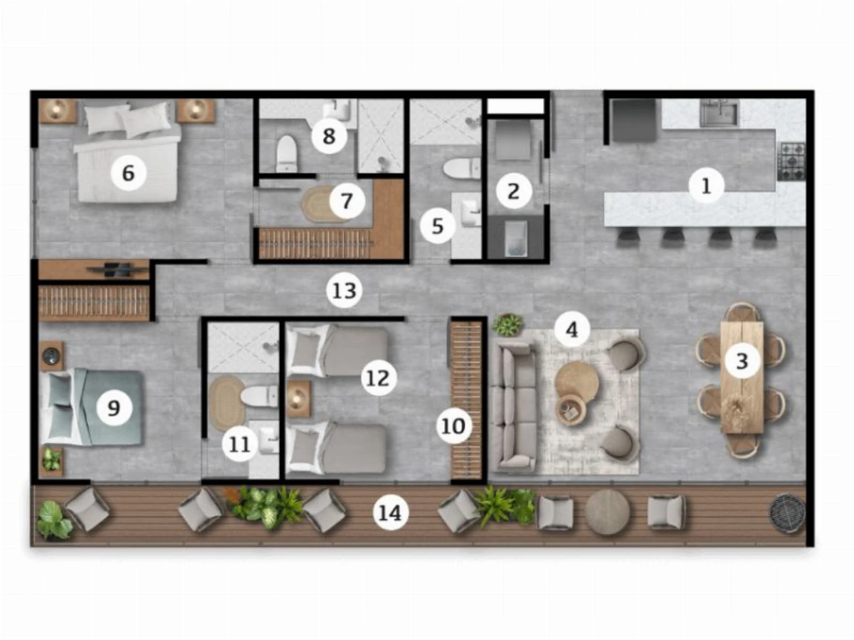 Imágen del proyecto AMARA ALMA DEPARTAMENTOS